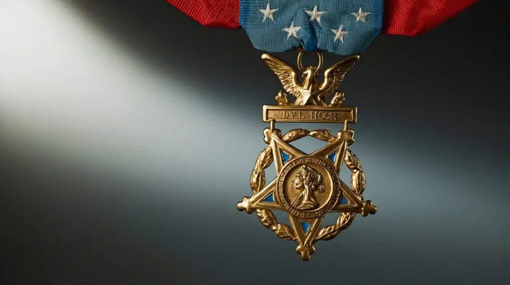 embossed Medal of Honor